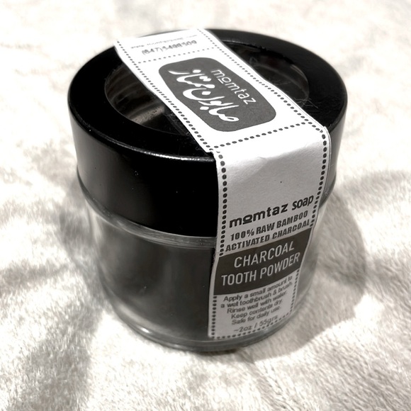 *NEW* 100% Raw Bamboo Activated Charcoal Tooth Powder - Momtaz Soap - Picture 2 of 2